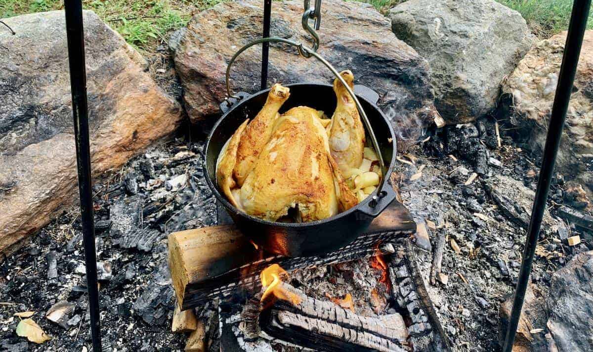 campfire chicken