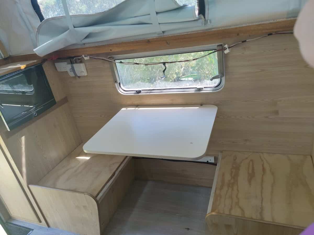 renovating the slide on camper