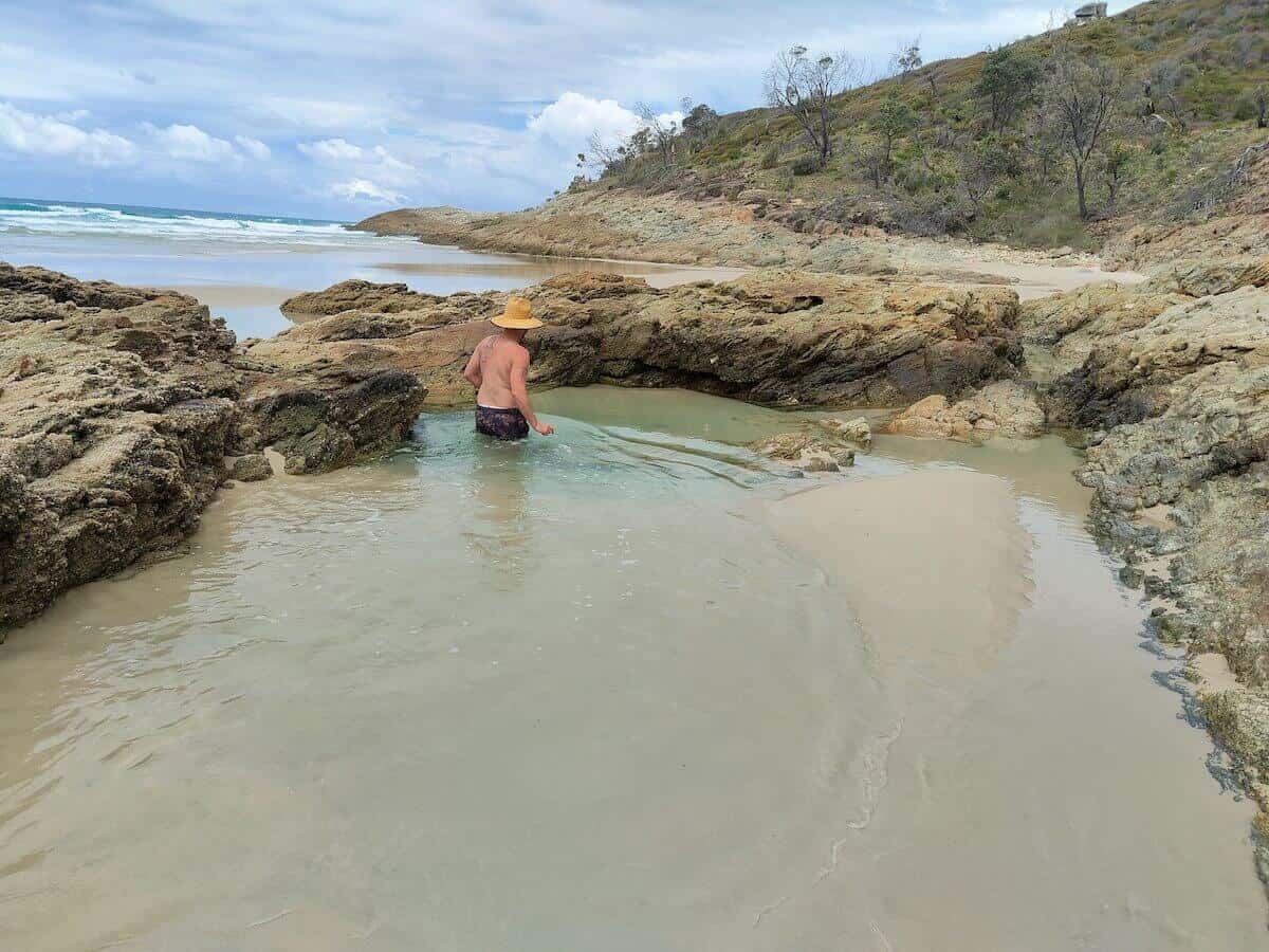 honeymoon bay rock pools