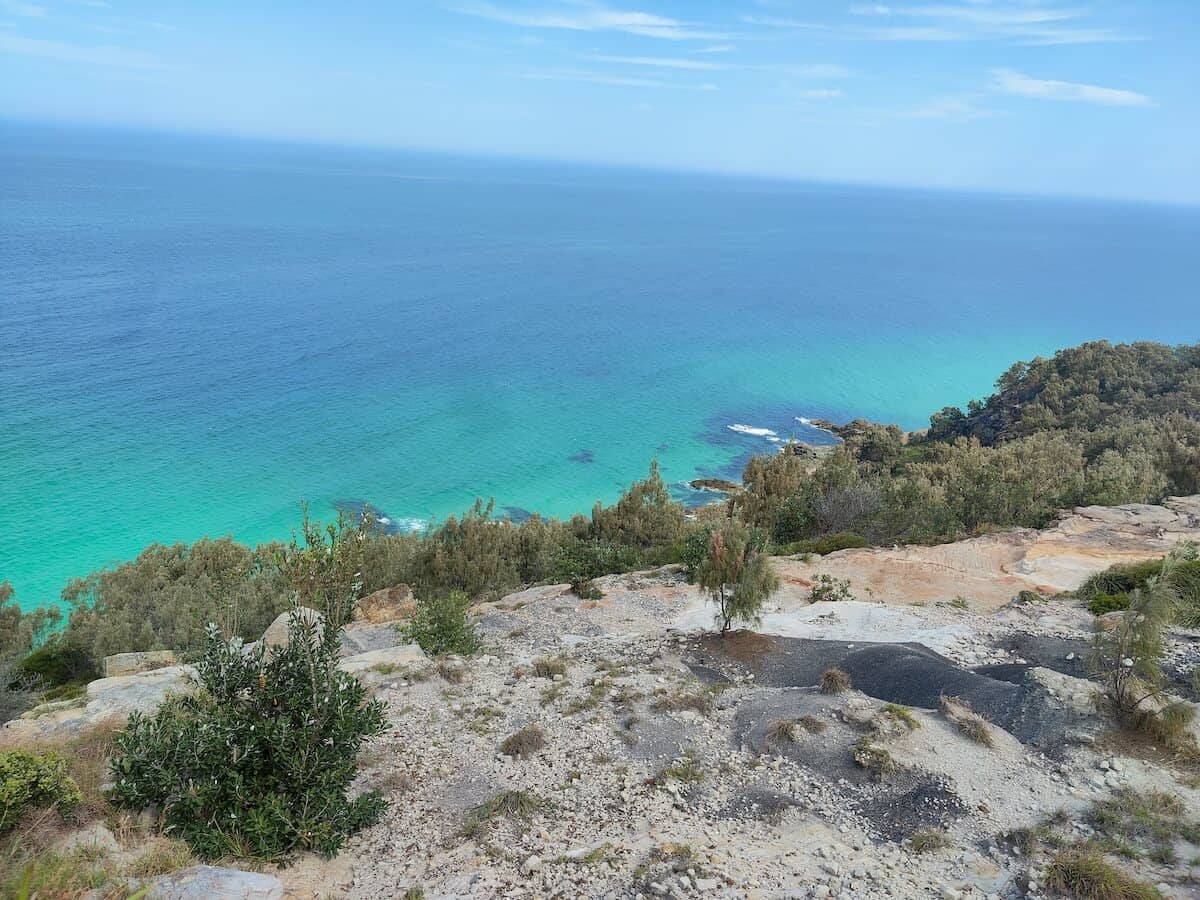 moreton island view from lighthouse