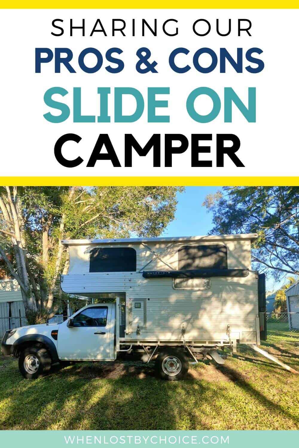slide on camper