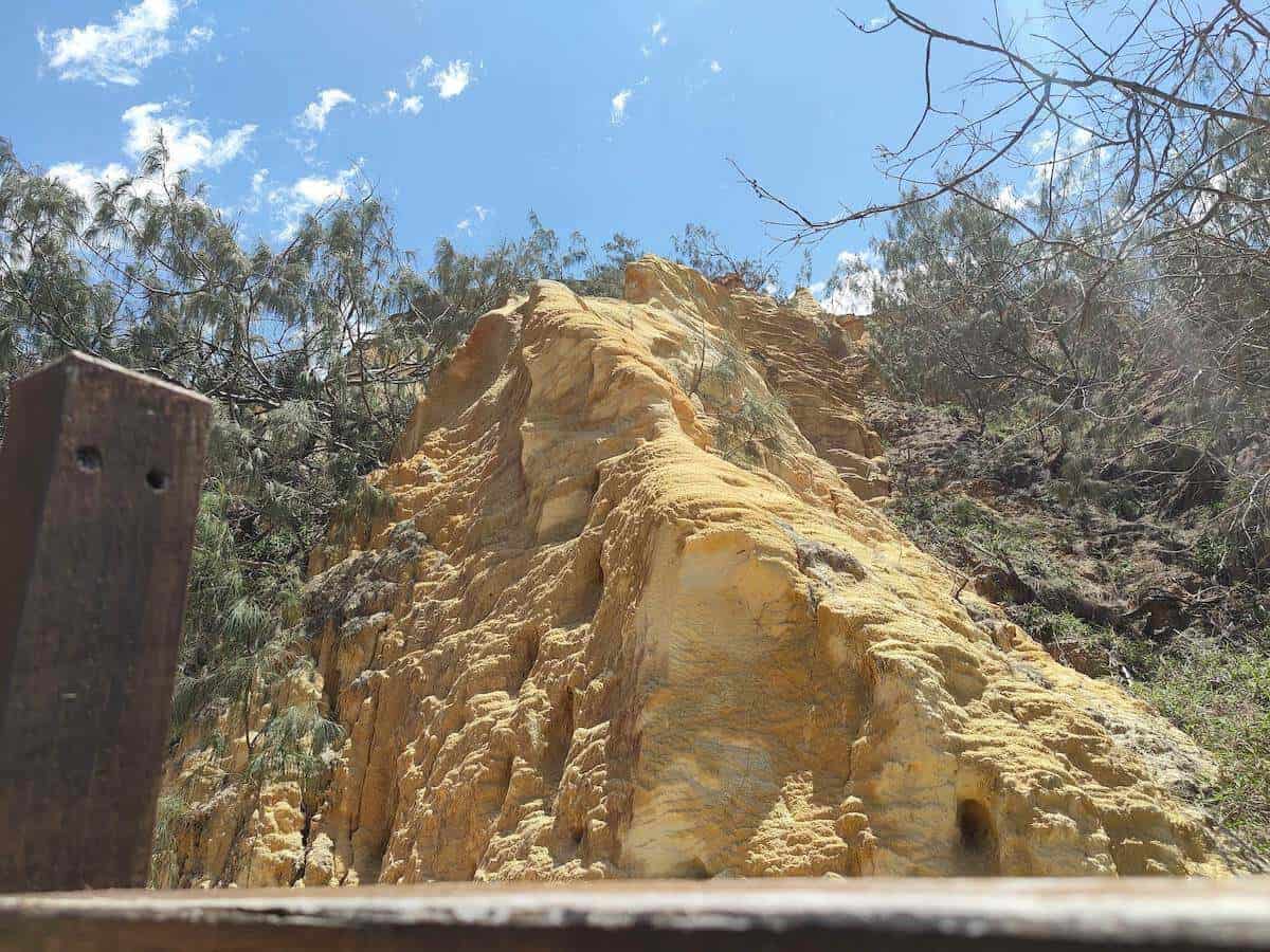 the pinnacles at fraser island