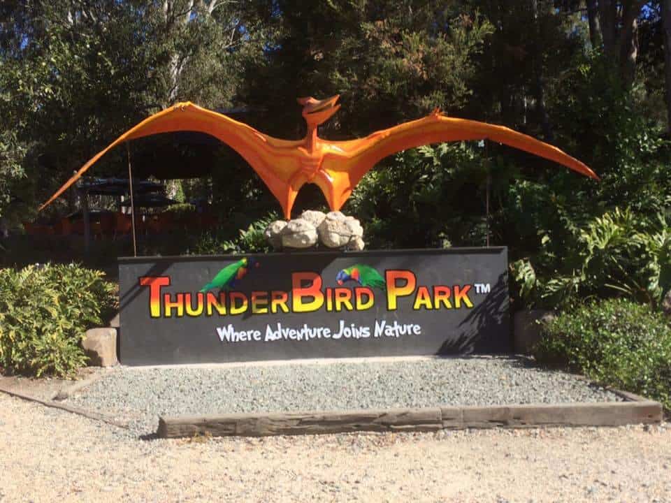 thunderbird park sign