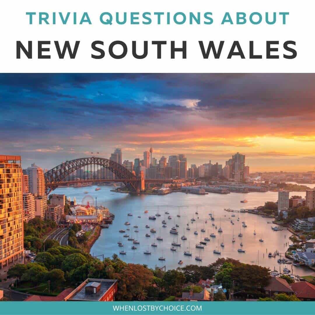 New South Wales Trivia questions