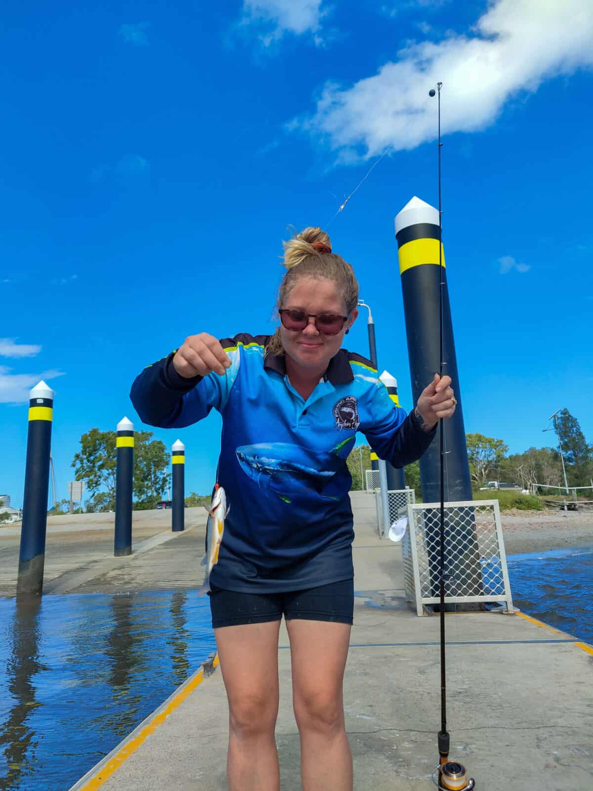 Inskip jetty fishing