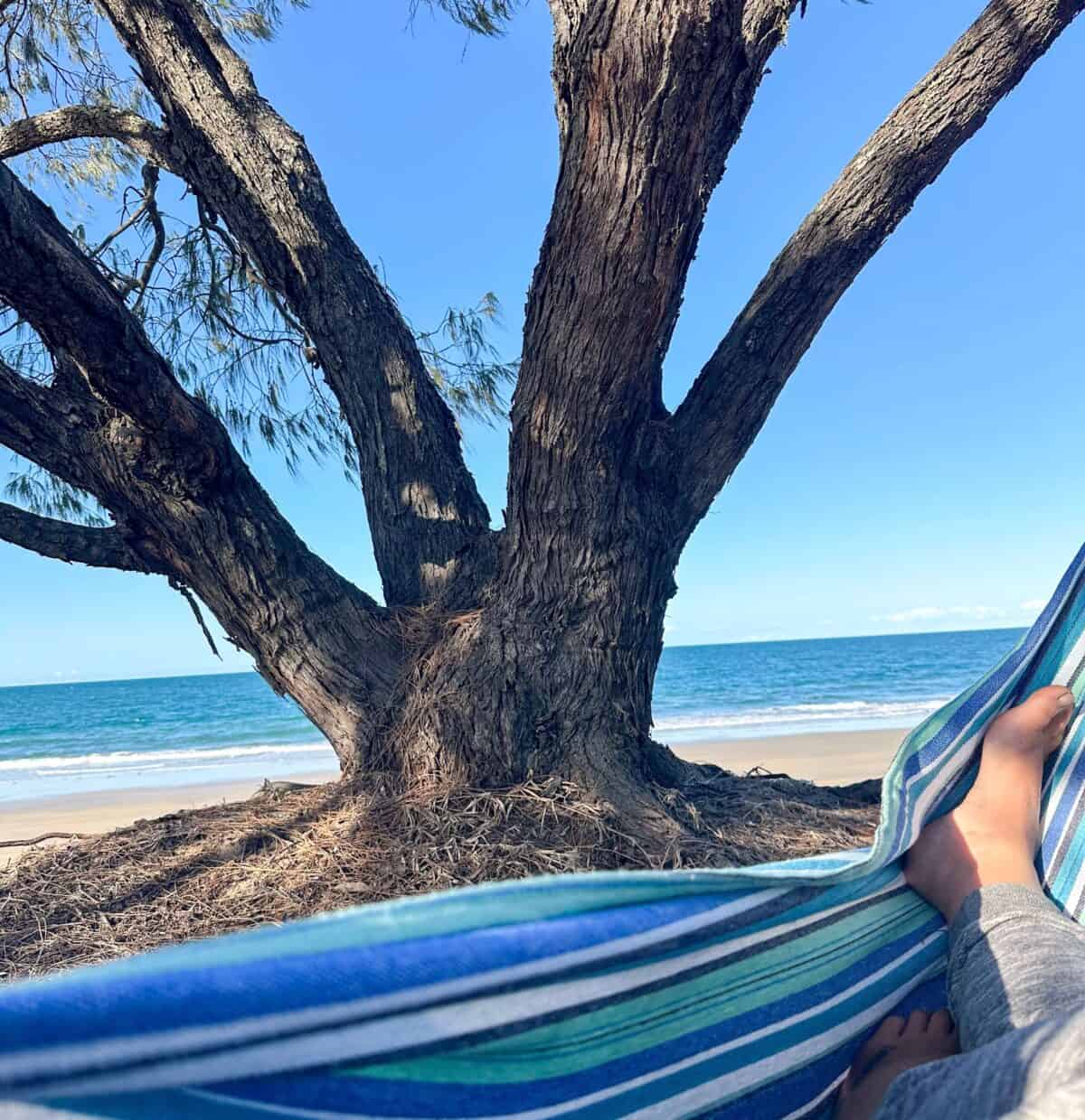 hammock on Kinkuna National Park 