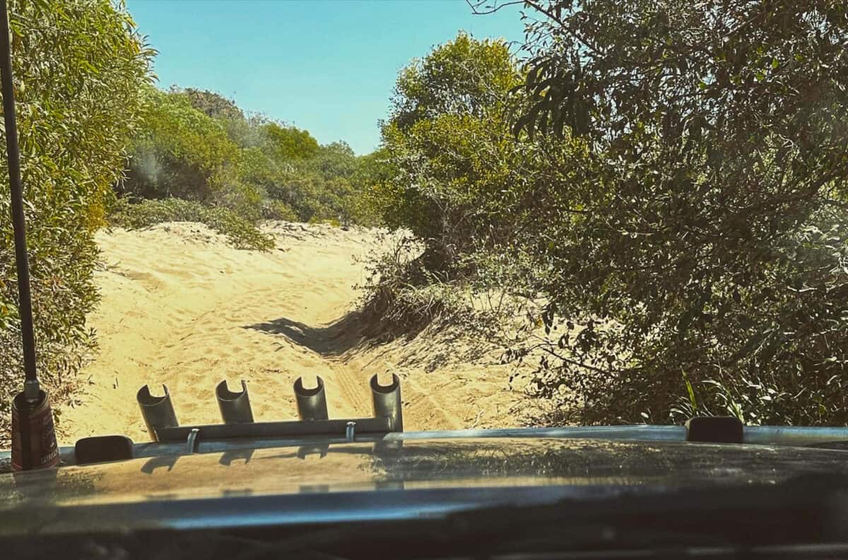 beach driving in 4wd 