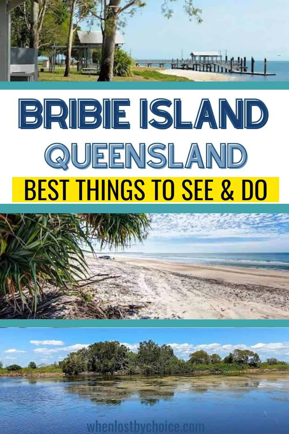 best things to do on bribie island queensland with photo collage